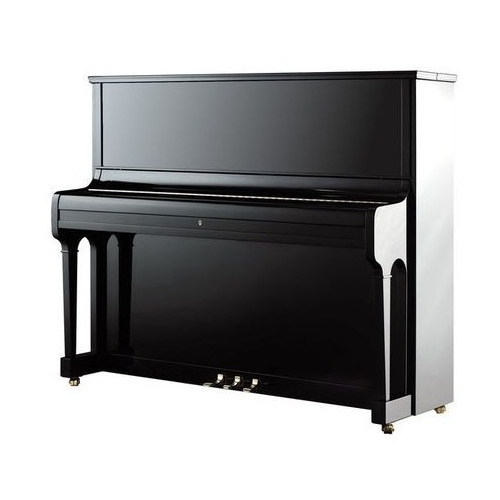 August Förster Model 125G Upright Piano in Black Polyester