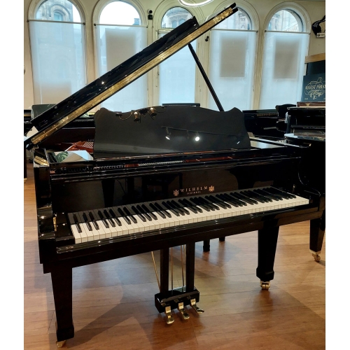 Wilhelm-Schimmel W180T Grand Piano in Black Polyester