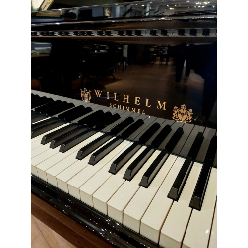 Wilhelm-Schimmel W180T Grand Piano in Black Polyester