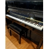 August Förster Model 116E Upright Piano in Black Polyester