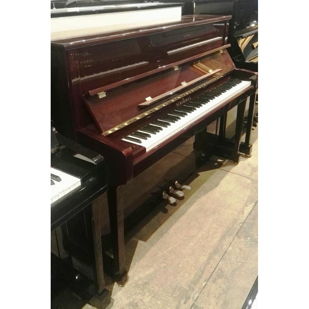 Schimmel C116T Upright Piano in Mahogany Polyester