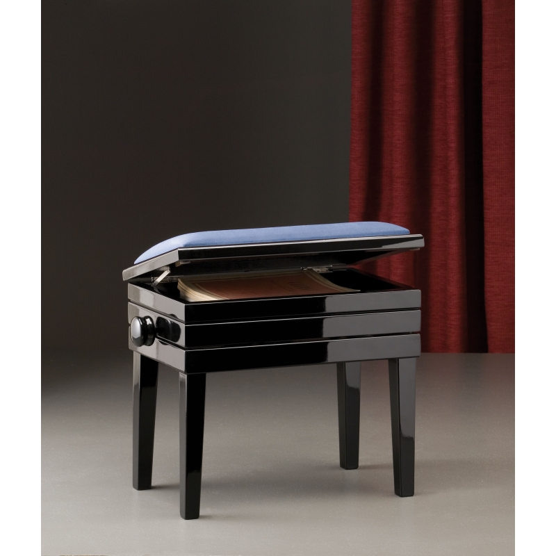 CGM 125P Adjustable piano stool with storage space