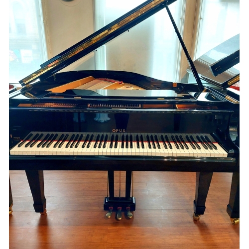 SOLD: Pre-owned Opus 175  Grand Piano in Black Polyester