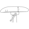 Hidrau Frankfurt Academy BM41HPKN Single Pneumatic Stool