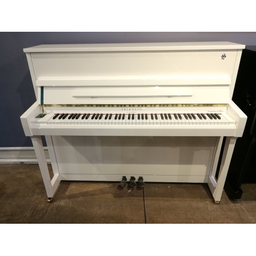 Fridolin Schimmel F121T Upright Piano in White Polyester