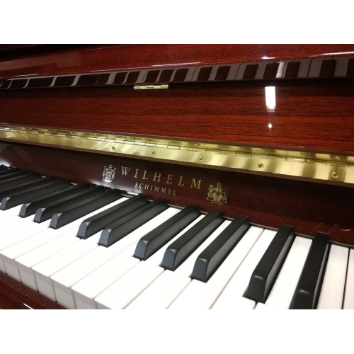 Wilhelm Schimmel W118T Upright Piano in Mahogany Polyester