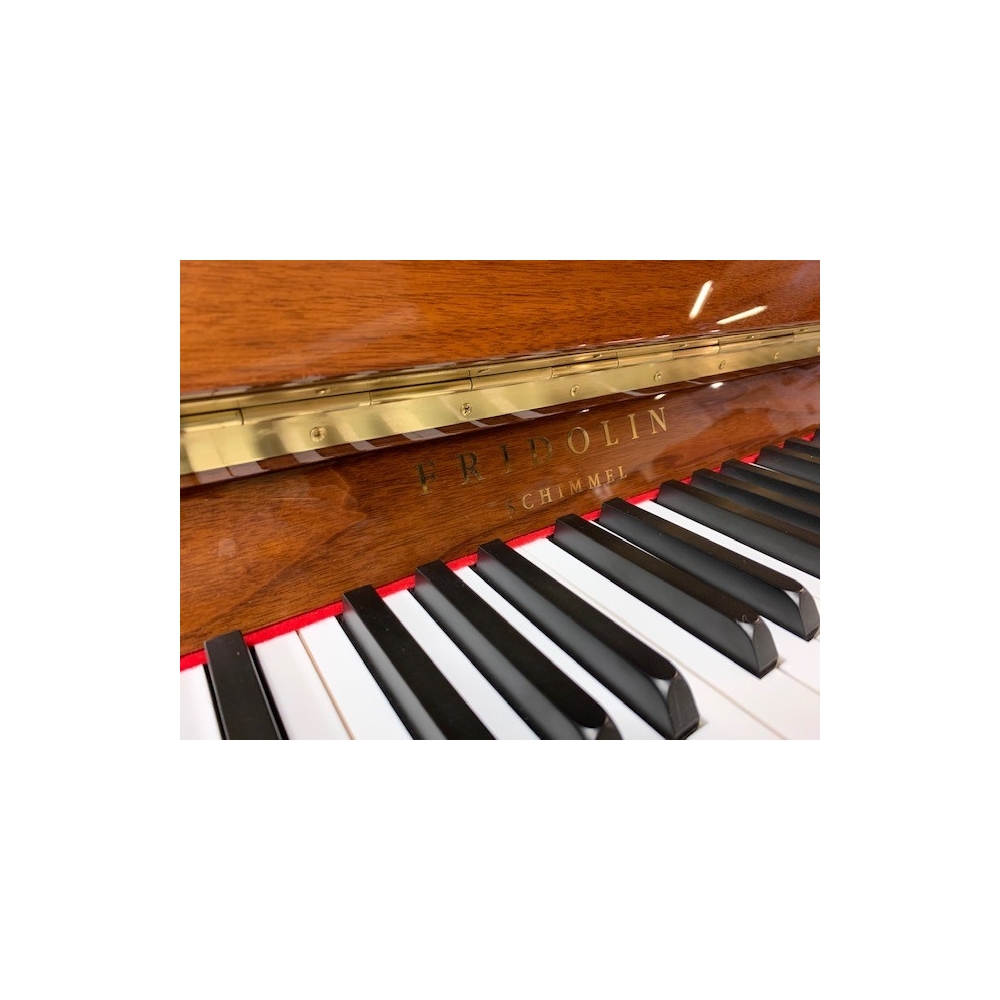 Fridolin Schimmel F121T Upright Piano in Walnut Polyester
