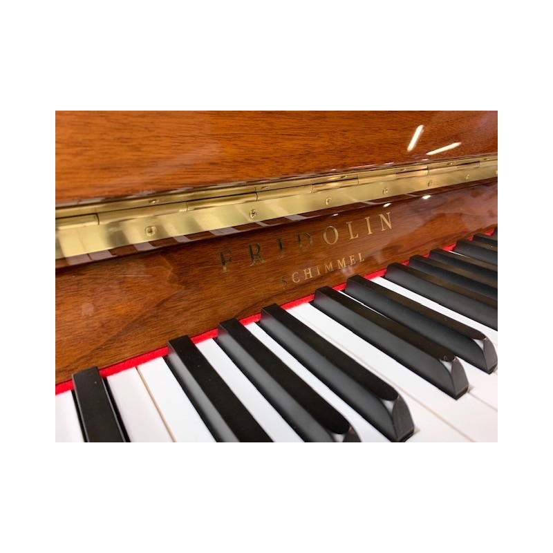 Fridolin Schimmel F121T Upright Piano in Walnut Polyester