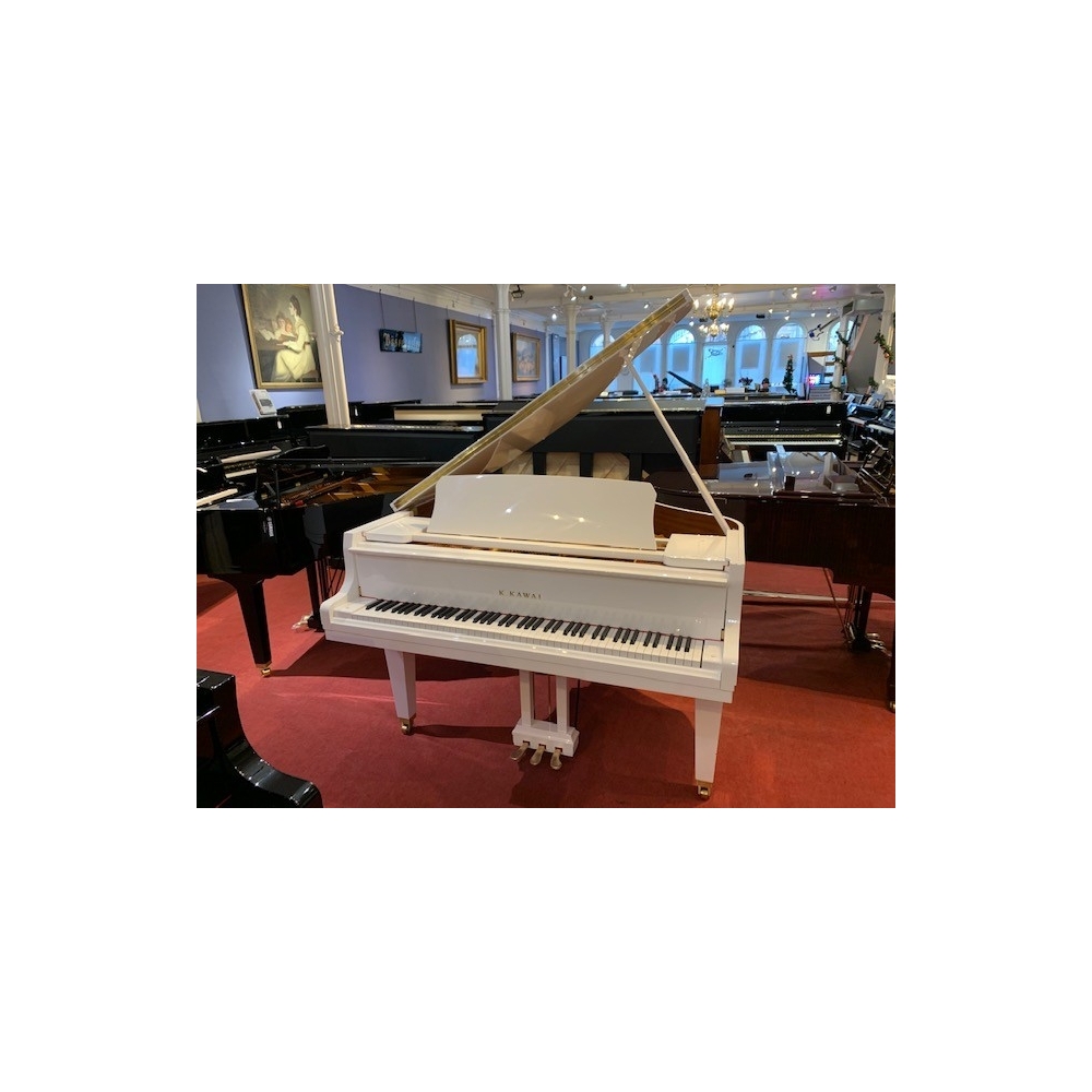 Kawai GL10 Grand Piano in White Polyester