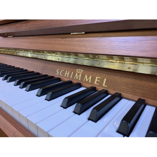 Schimmel C121T Upright Piano in Light Walnut Satin