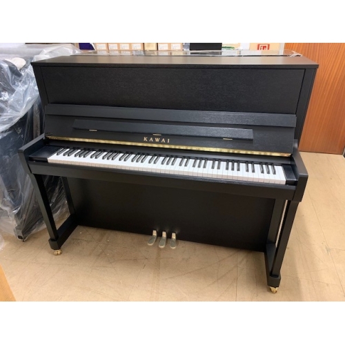 Kawai E300 Upright Piano in Black Satin