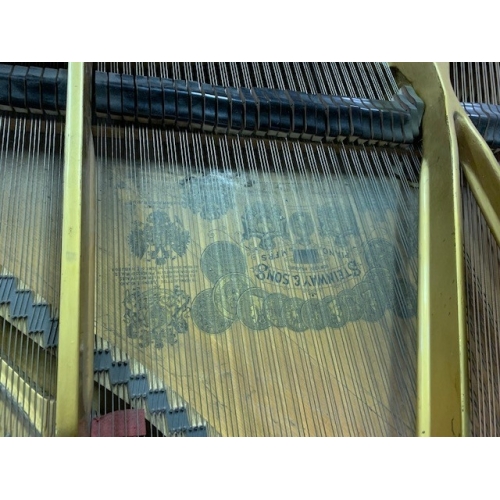 Fully Rebuilt Steinway Model A Grand Piano in Rosewood Polish