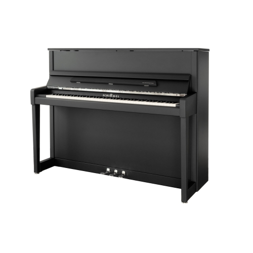 Limited Edition Schimmel C121EM Black Super Matte Upright Piano