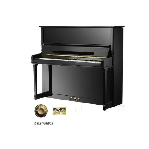SOLD: Pre-Owned Schimmel K132T Upright Piano in Black Polyester 2018