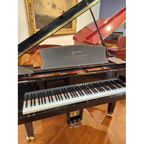 Yamaha S3X Grand Piano in Black Polyester