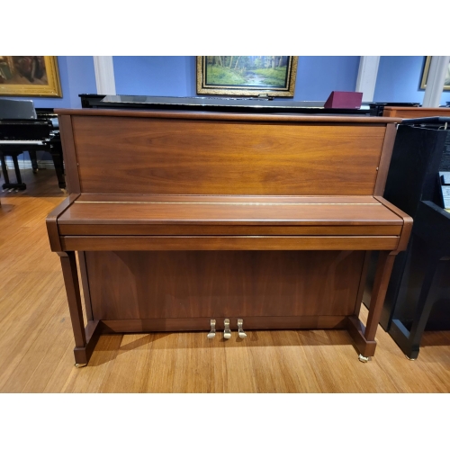 SOLD: Pre-owned Schimmel C116T Upright Piano in Dark Walnut Satin