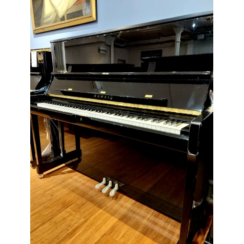 Kawai K500 ATX4 Upright Piano in Black Polyester
