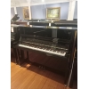 Fridolin Schimmel F123T Upright Piano in Black Polyester with Chrome Fittings