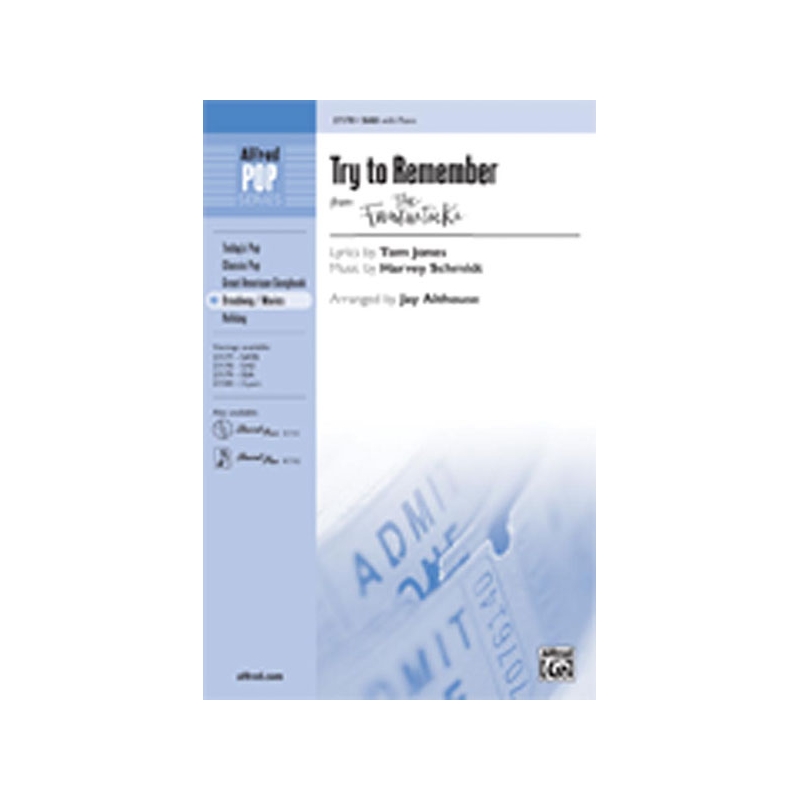 Jones, Tom - Try to Remember from The Fantasticks