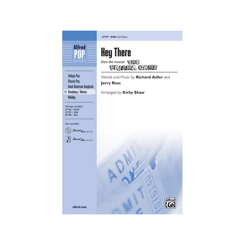 Adler & Ross - Hey There from The Pajama Game