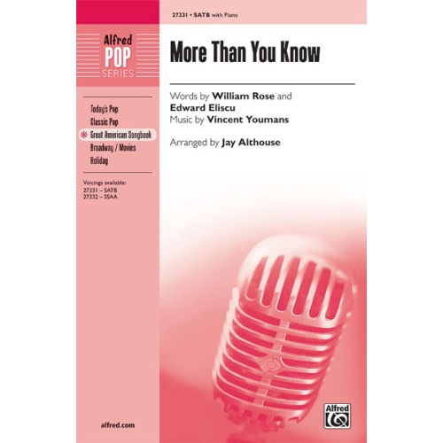 More Than You Know SATB