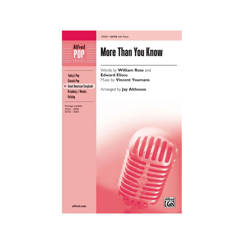Youmans, Vincent - More Than You Know