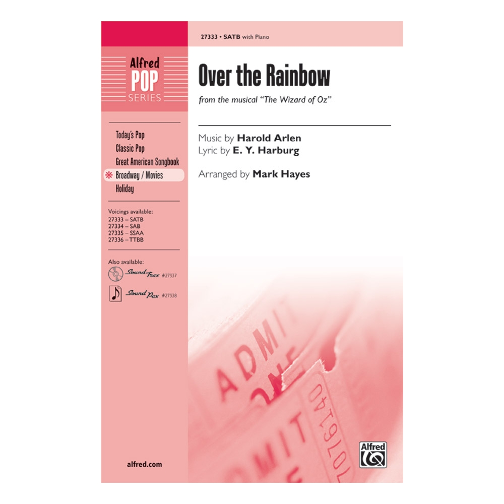 Over the Rainbow SATB