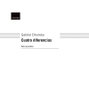 Erkoreka, Gabriel - Cuatro diferencias (version for accordion solo)