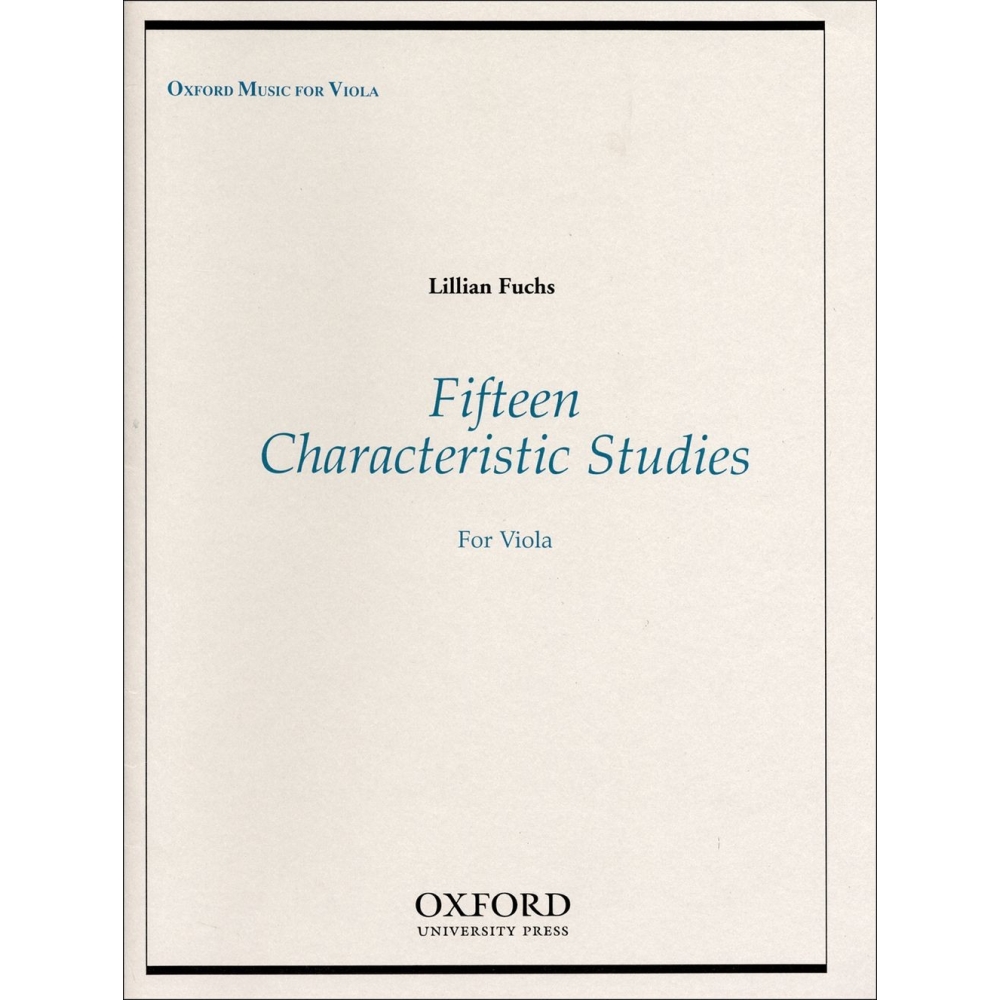 Fuchs, Lillian - Fifteen Characteristic Studies for Viola