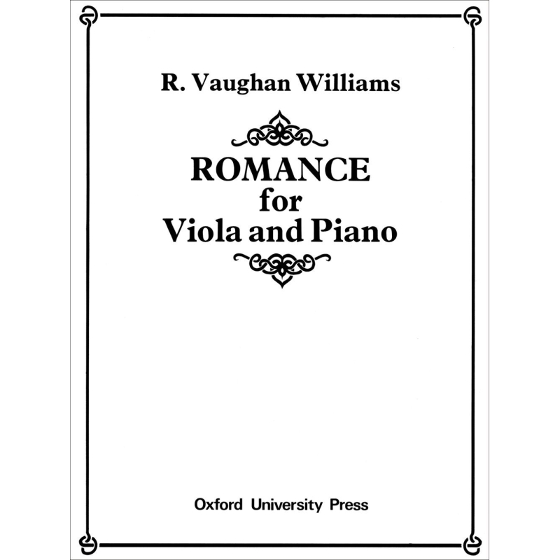 Vaughan Williams, Ralph - Romance for Viola and Piano