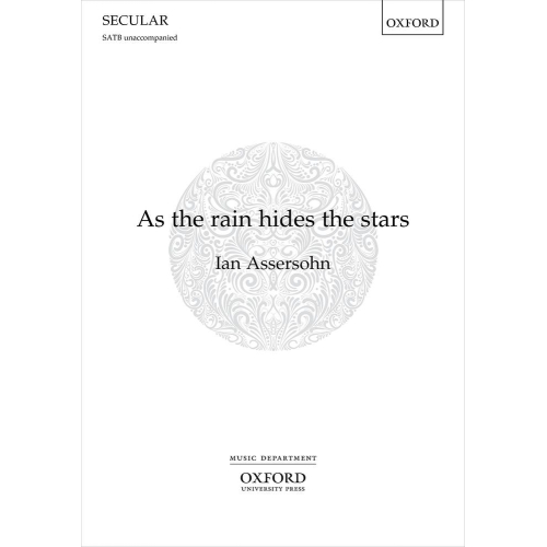 As the rain hides the stars
