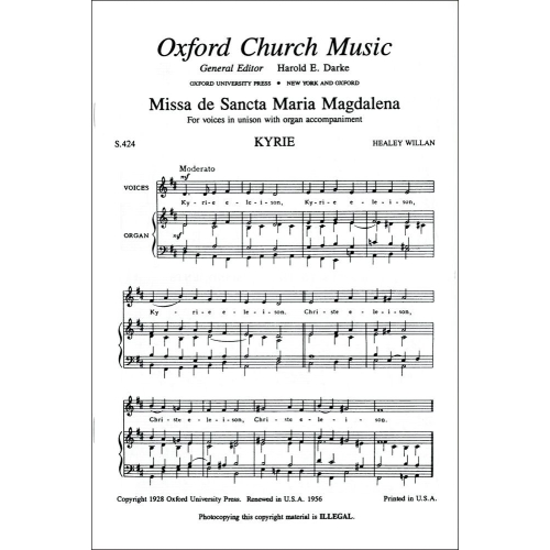 Missa de Sancta Maria...