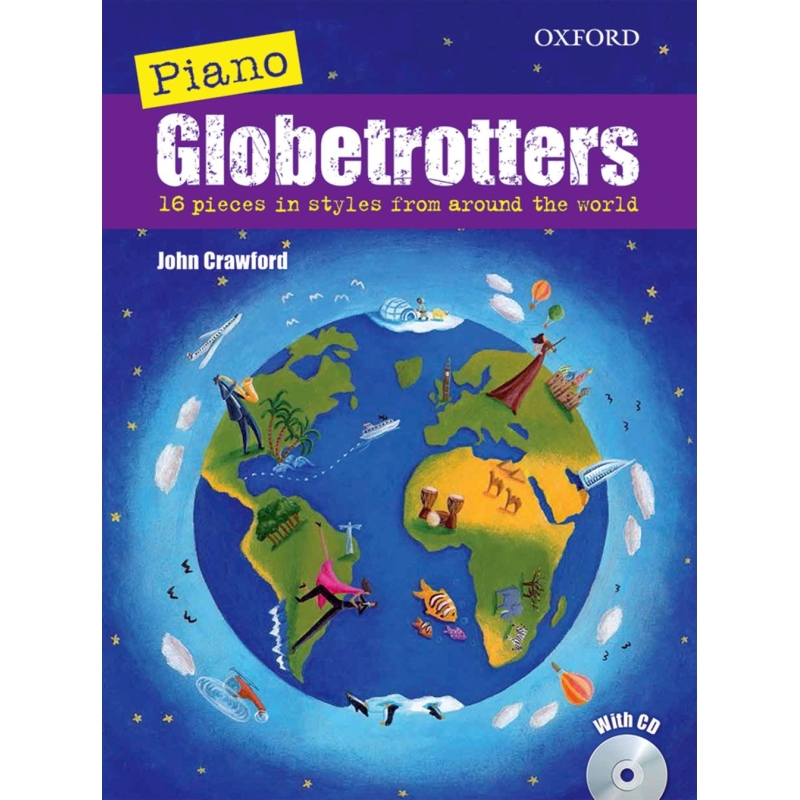 Crawford, John - Piano Globetrotters + CD