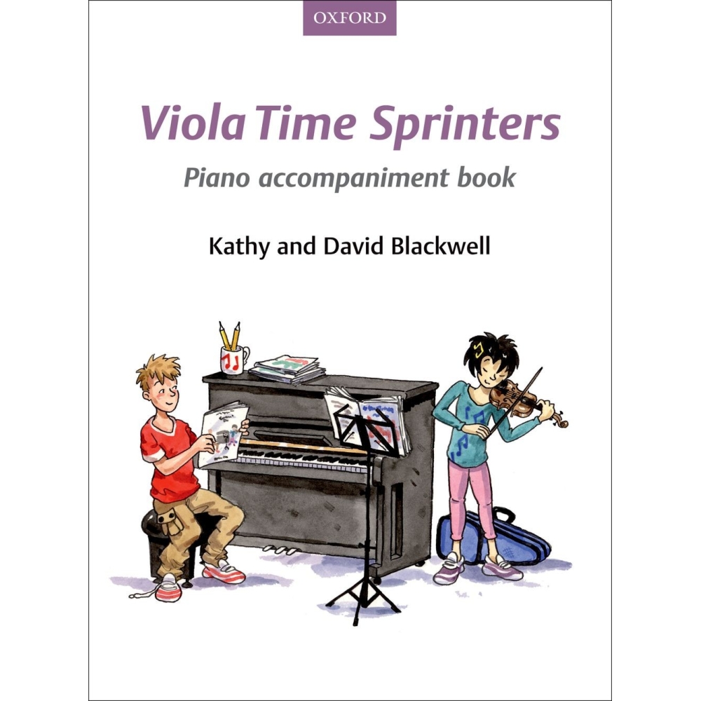 Viola Time Sprinters Piano Accompaniment Book