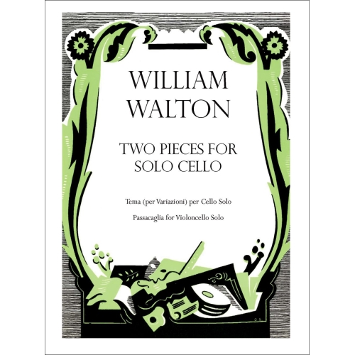 Walton, William - Two Pieces for solo cello