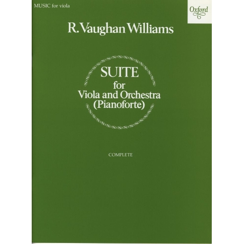 Vaughan Williams, Ralph - Suite for viola and orchestra (pianoforte)