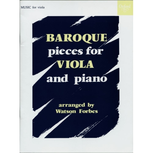 Forbes, Watson - Baroque Pieces for Viola and Piano