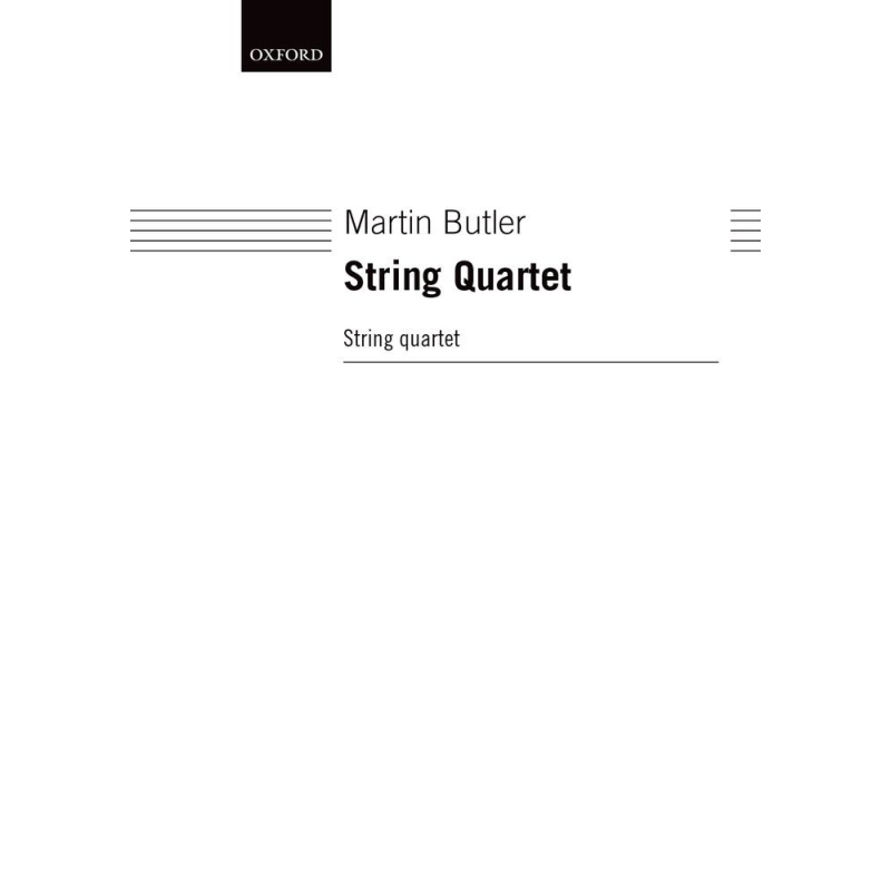 Butler, Martin - String Quartet