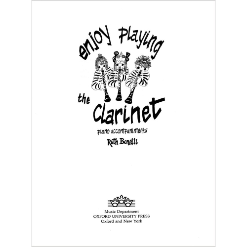 Bonetti, Ruth - Enjoy Playing the Clarinet Piano Accompaniments