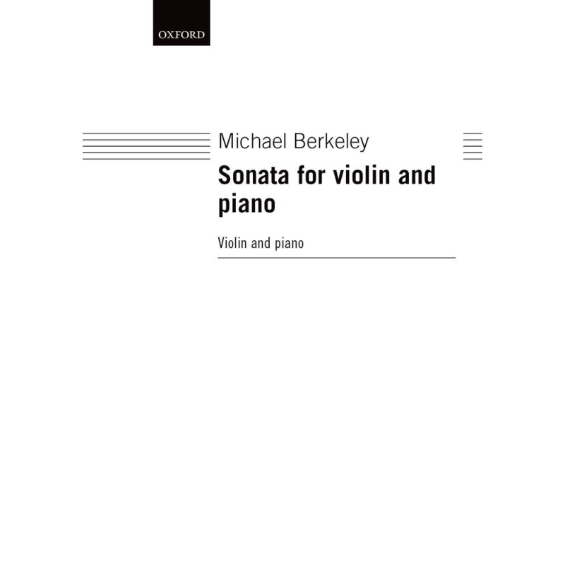 Berkeley, Michael - Sonata for violin and piano