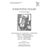 Four Festal Psalms