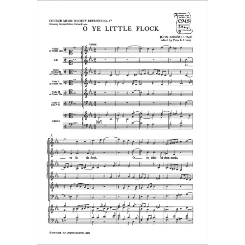 Amner, John - O ye little...
