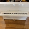 Kawai K15E Upright Piano in White Polyester