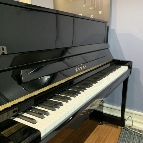 Kawai K300 ATX4 Upright Piano in Black Polyester