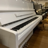 Ritmüller EU112S Upright Piano in White with Chrome Fittings