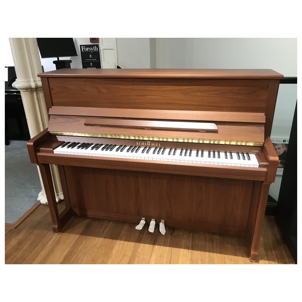 Schimmel C116T Upright Piano in Walnut Satin