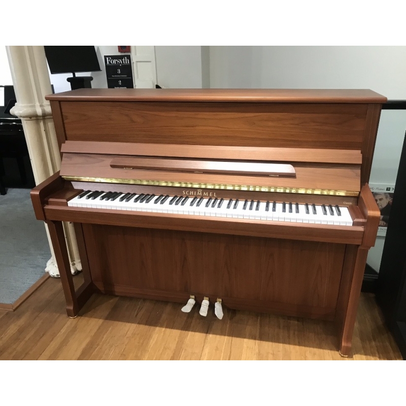 Schimmel C116T Upright Piano in Walnut Satin