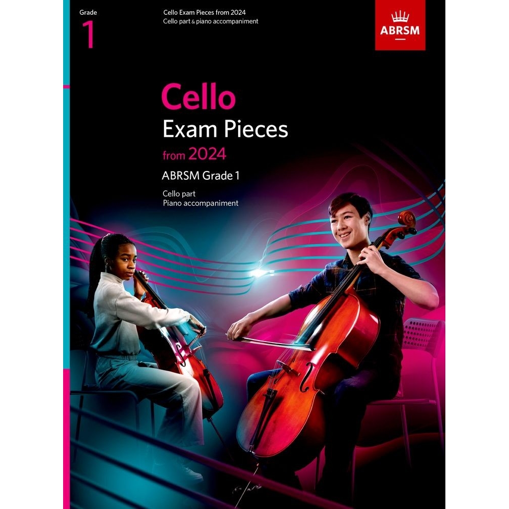 Cello Exam Pieces from 2024, ABRSM Grade 1, Cello Part & Piano Accompaniment