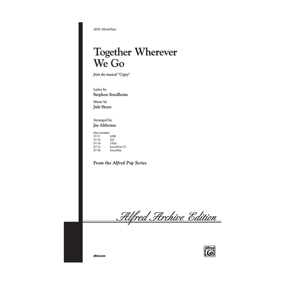 Styne, Jule - Together Wherever We Go from Gypsy