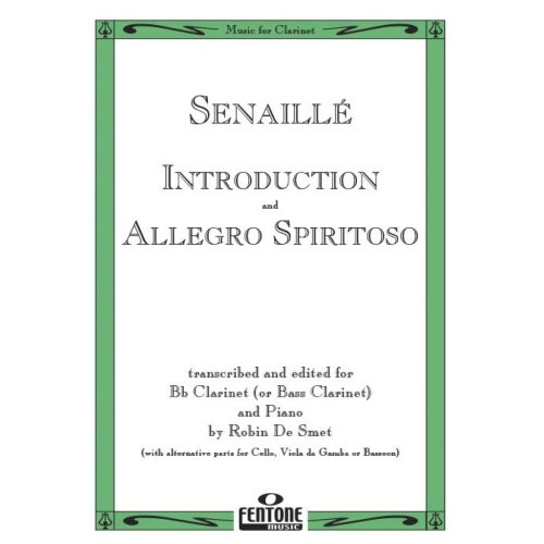 Senaillé, Jean-Baptiste - Introduction and Allegro Spiritoso